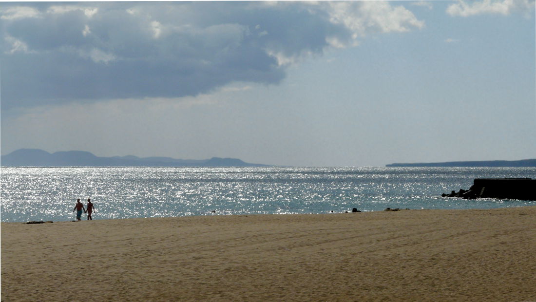 Fuerteventura vom Playa Grande aus